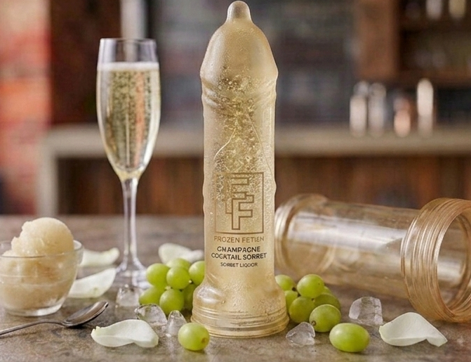 Champagne Cocktail Sorbet